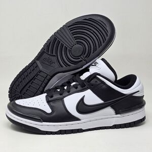 Nike Dunk Low Twist Womens Size 9 Sneakers Panda White Black DZ2794 001 New